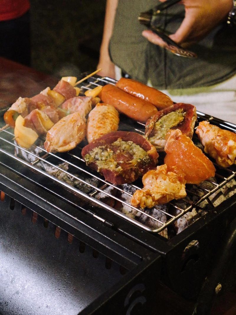 Tiệc BBQ nướng tại Sachi Camping Nhơn Trạch