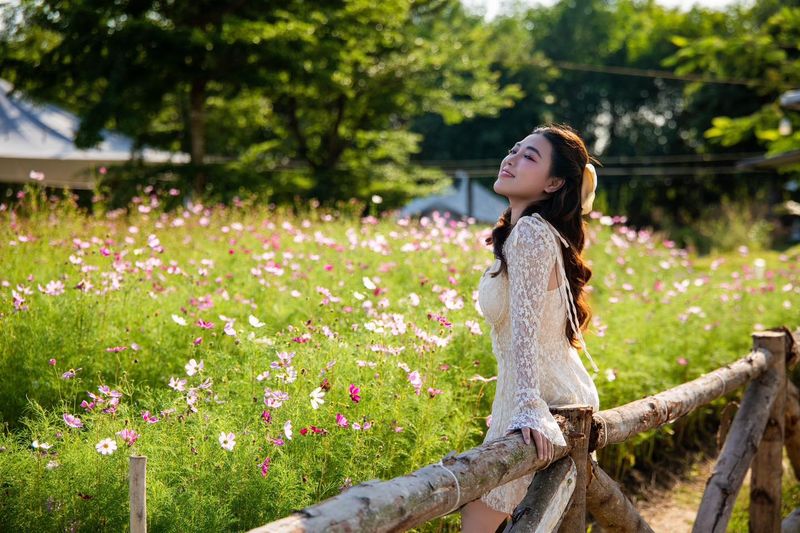 Đồng hoa sống ảo tại khu du lịch Sachi gần Sài Gòn